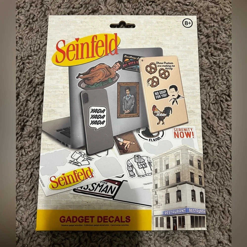 NIB Seinfeld Gadget Decals
